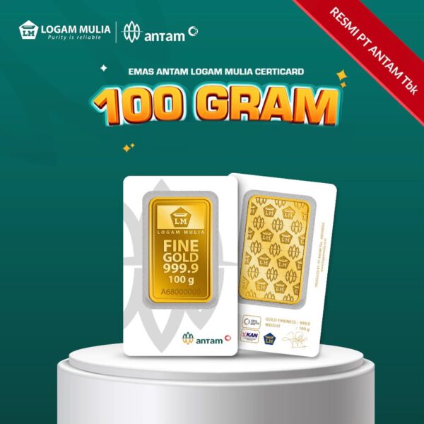 100gram Emas Batangan – 100 gram