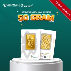 50gram (2) Emas Batangan – 50 gram